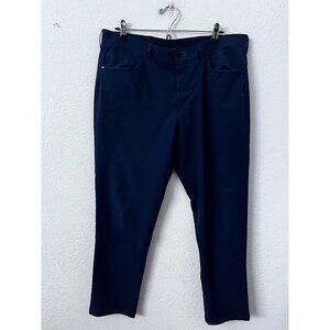 Public Rec navy blue Workday Pants 36x32 Straight Fit Stretch Fabric mens size 3
